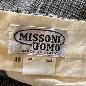 Missoni Uomo Men’s Trousers. Vintage. Made in Italy. 100% wool